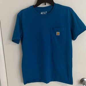 Carhartt Blue Crew Neck T-Shirt